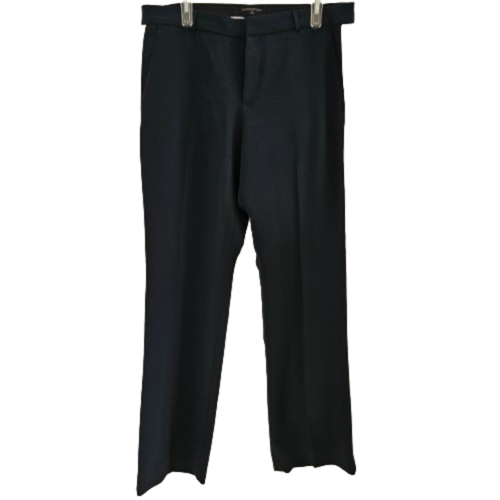 Banana Republic Navy Blue Pants with White Strip on side SZ 12